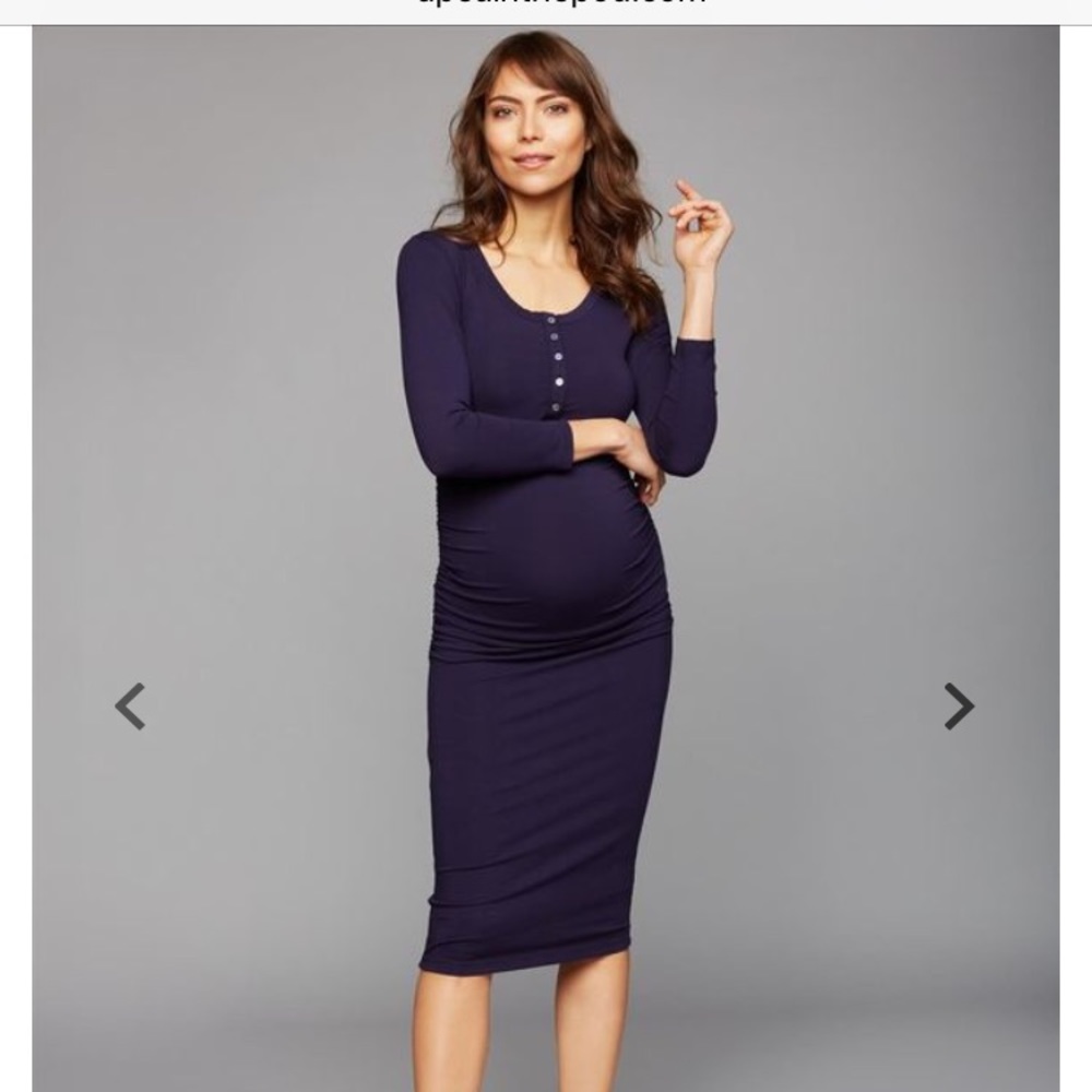 A pea in the pod maternity dress
